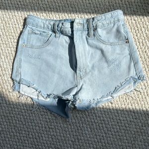 Distressed Wild Fable Jean Shorts
